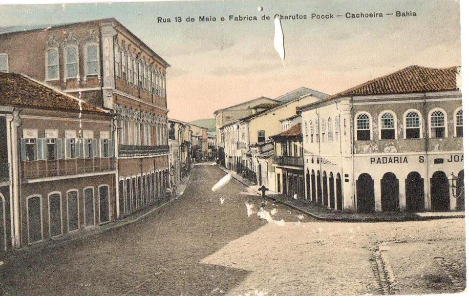 Rua 13 de Maio em Cachoeira