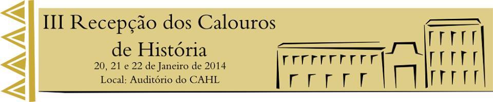 III Recepção dos Calouros de História