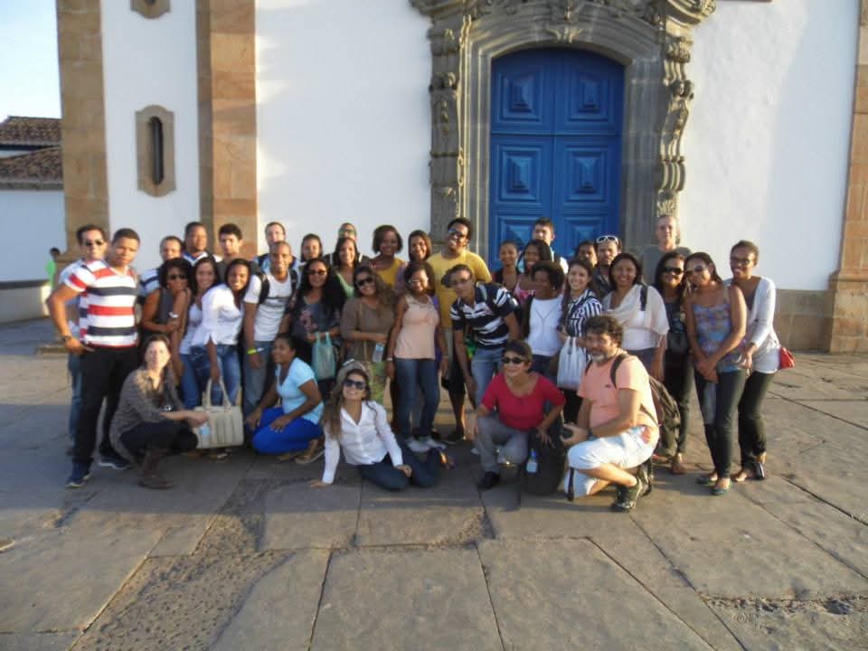 Atividade de campo dos cursos de História e Museologia em Ouro Preto em 2014