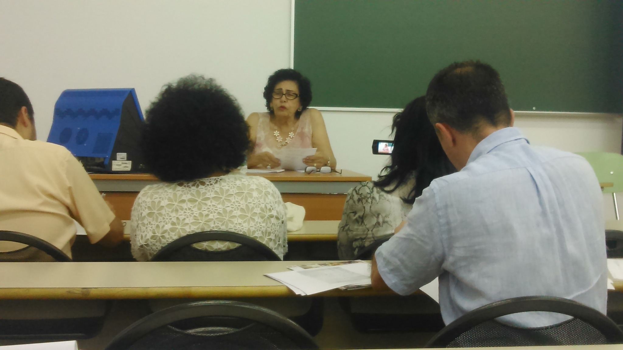 Registro de Sulamita em evento internacional sobre Inquisição em 2015