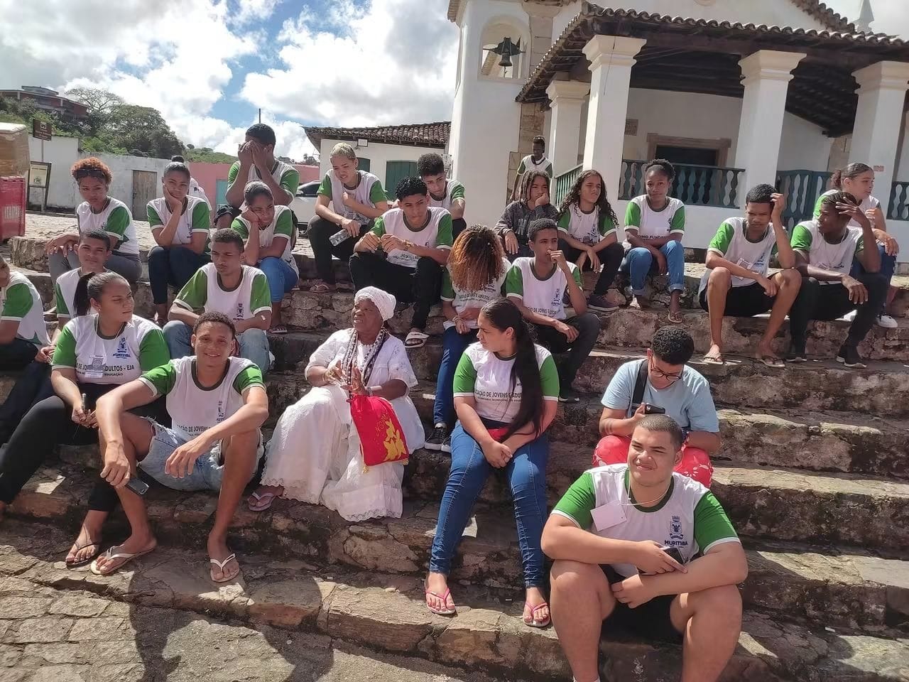 Aula de campo em Cachoeira