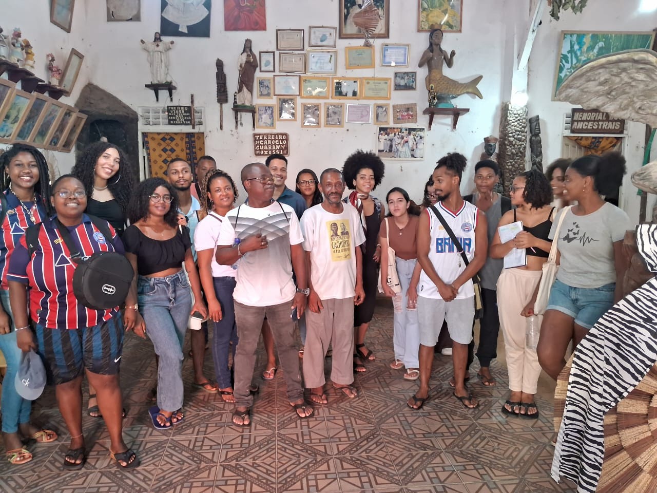 Aula de campo no Guarany de Oxóssi
