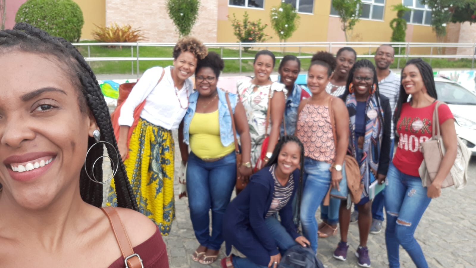 Encontro com estudantes quilombolas no CFP — 2019