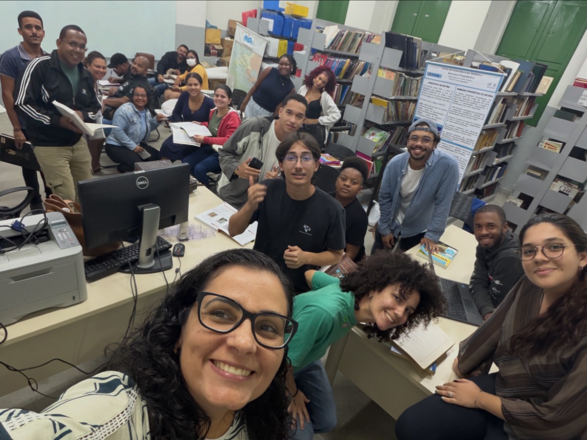 Turma de Didática no LEHRB